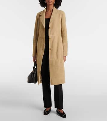 Suede coat | Toteme