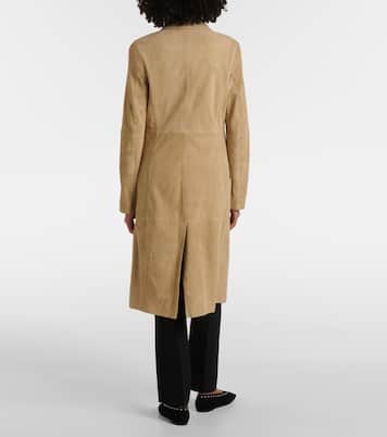 Suede coat | Toteme