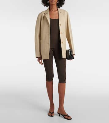 Pantalones capri de jersey | Toteme