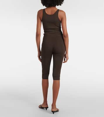 Pantalones capri de jersey | Toteme