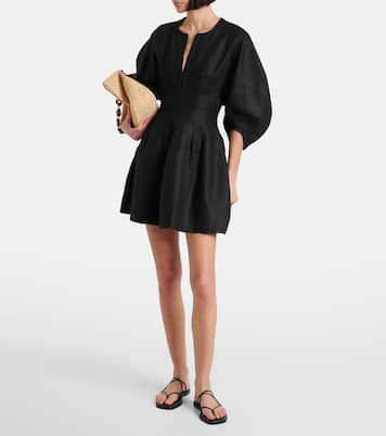 Soleil linen minidress | Faithfull