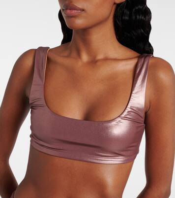 Rounded Edges bikini top | Jade Swim