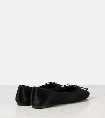 Bailarinas Charlotte de pelo de becerro | Khaite