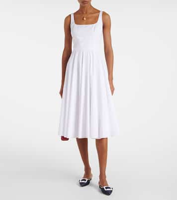 Midikleid Nikush aus Baumwolle | Emilia Wickstead