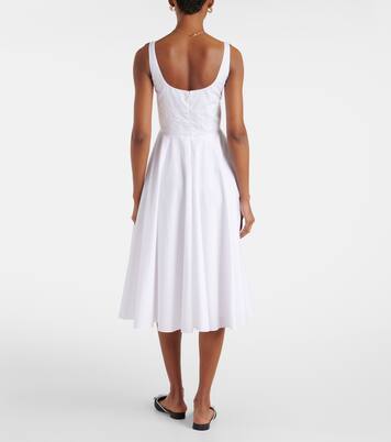 Midikleid Nikush aus Baumwolle | Emilia Wickstead