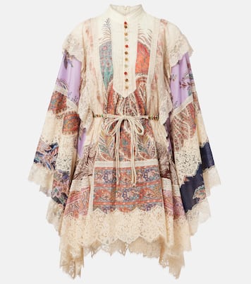 Rhiannon embroidered floral minidress | Zimmermann