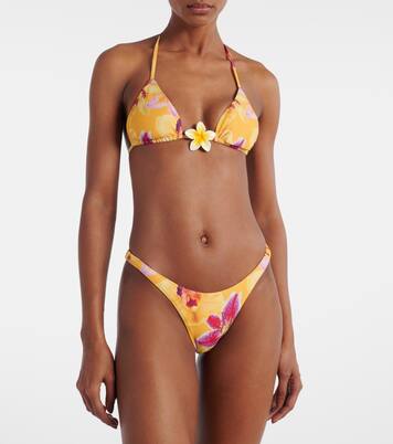 Haut de bikini Island à fleurs | Same