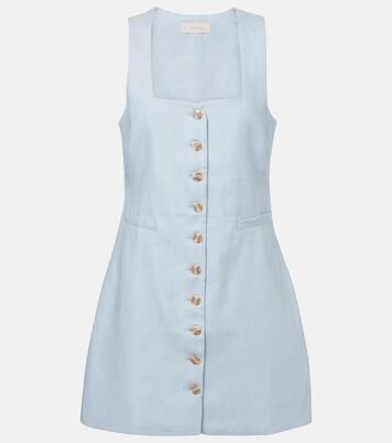 Jaques linen minidress | Faithfull