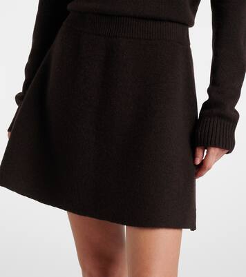 Minirock Clare aus Kaschmir	 | Lisa Yang