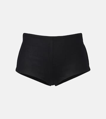 Mid-Rise Shorts aus Wolle | Entire Studios