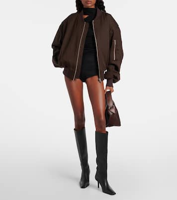 Mid-Rise Shorts aus Wolle | Entire Studios