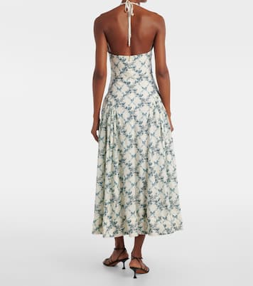 Midikleid Balsa aus Leinen | Agua by Agua Bendita