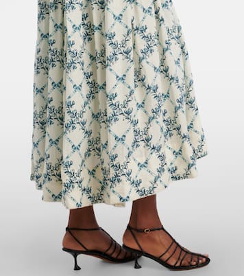 Midikleid Balsa aus Leinen | Agua by Agua Bendita