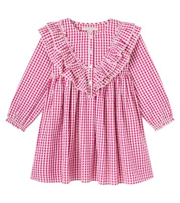 Abito Kim in cotone a quadri | Konges Sløjd