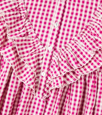 Abito Kim in cotone a quadri | Konges Sløjd