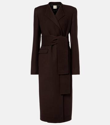 Jelson wool wrap coat | Khaite