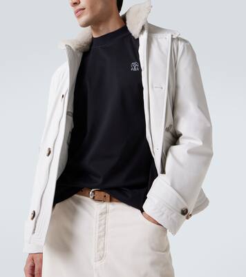 Logo cotton T-shirt | Brunello Cucinelli