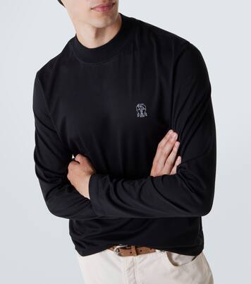 Logo cotton T-shirt | Brunello Cucinelli