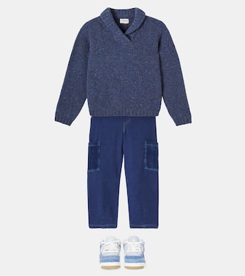 Baskets Jordan 4 Retro en jean | Nike Kids