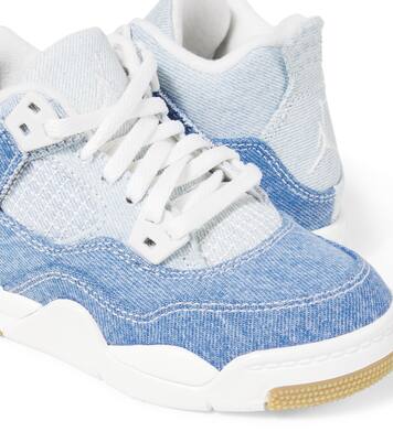 Baskets Jordan 4 Retro en jean | Nike Kids