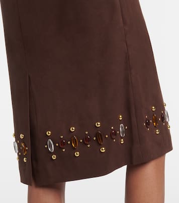 Verzierter Bleistiftrock | Xu Zhi