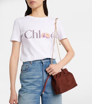 Bolso saco Chloé Icons Small de ante | Chloé