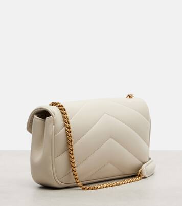 Lou Lou Mini leather crossbody bag | Saint Laurent