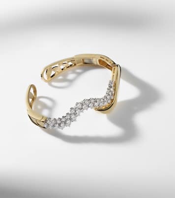Bracciale Golden Strada in oro 18kt con diamanti | Yeprem