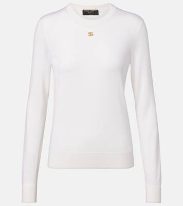 Pull DG en cachemire et soie | Dolce&Gabbana