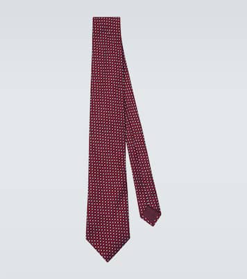 Krawatte aus Seiden-Jacquard | Charvet