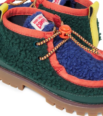 X Camper Ankle Boots aus Teddyfleece | Bobo Choses