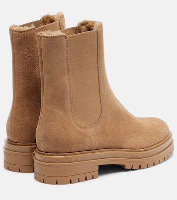 Chelsea suede ankle boots | Gianvito Rossi