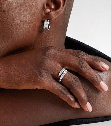 Anello Serpenti Viper in oro bianco 18kt con diamanti | Bvlgari