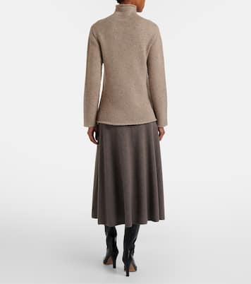 Masini cashmere midi skirt | The Row