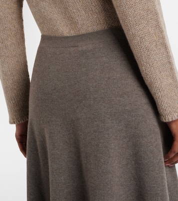 Masini cashmere midi skirt | The Row