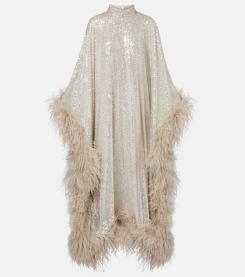 Robe Casta Diva Disco mit Federn | Taller Marmo