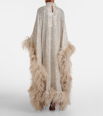 Robe Casta Diva Disco mit Federn | Taller Marmo