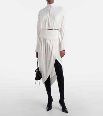 D'Orsay 90 patent leather pumps | Alaïa