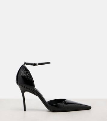 D'Orsay 90 patent leather pumps | Alaïa