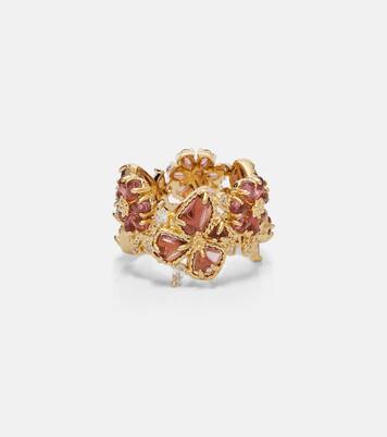 Bloom镀金缀饰戒指 | Zimmermann
