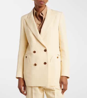 Savannah Everyday linen and silk blazer | Blazé Milano