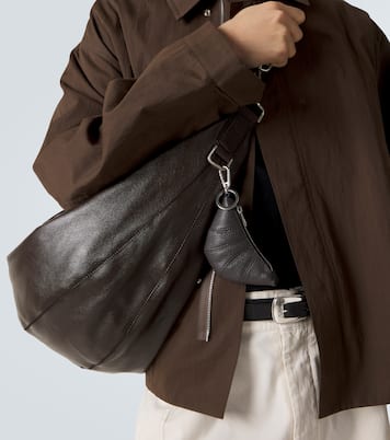Croissant leather bag charm | Lemaire