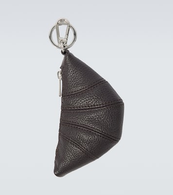 Croissant leather bag charm | Lemaire