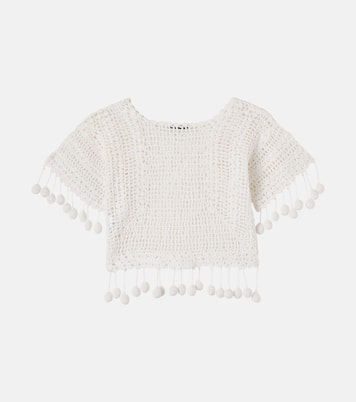 Jade crocheted cotton top | The New Society