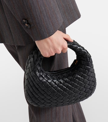 Baby Veneta leather top-handle bag | Bottega Veneta