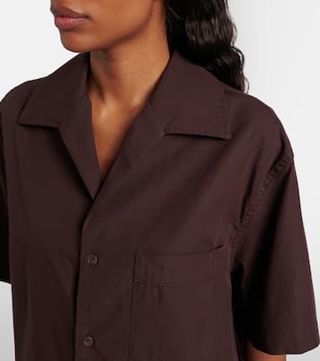 Pyjama-Hemd aus Baumwolle | Entire Studios