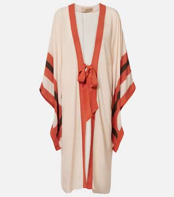 스트라이프 카프탄 | Adriana Degreas
