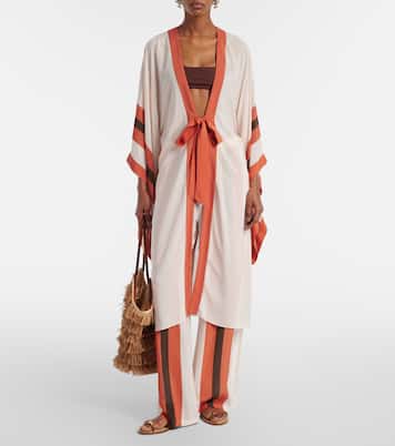 스트라이프 카프탄 | Adriana Degreas