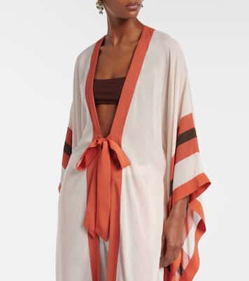 스트라이프 카프탄 | Adriana Degreas