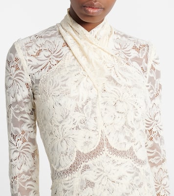 Maxikleid aus Spitze | Rabanne